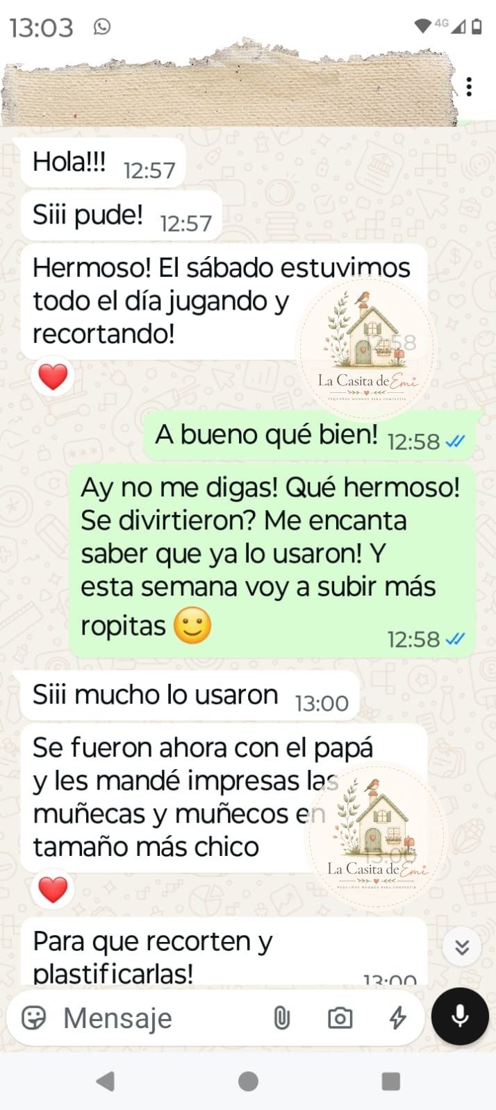 Testimonio real de una familia sobre los imprimibles de La Casita de Emi