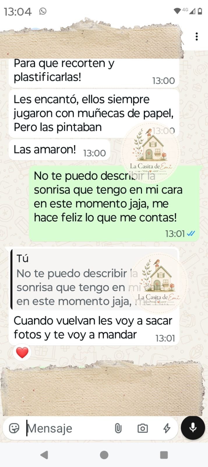 Testimonio de una familia que utilizó los imprimibles de La Casita de Emi
