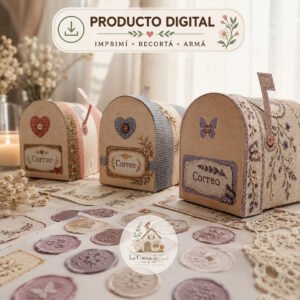 Pack Especial Mi Correo Vintage – 4 Colecciones Completas Imprimibles