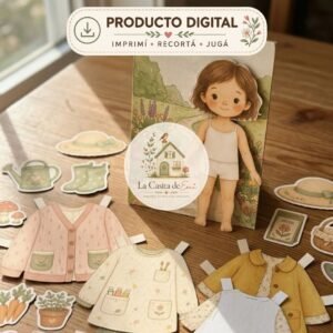 Mini Mundos · Muñecos de papel